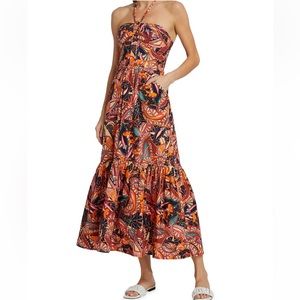 A.L.C. Adelle Printed Cotton Sundress, Size 6, excellent condition